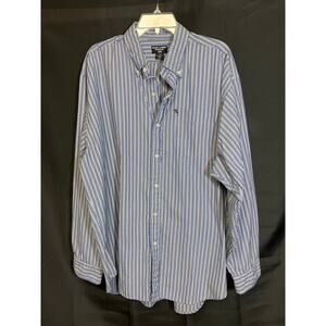 Men's Ralph Lauren Jeans Co. Long Sleeve Blue Striped XL Button Down